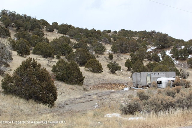 exterior space with a rural view