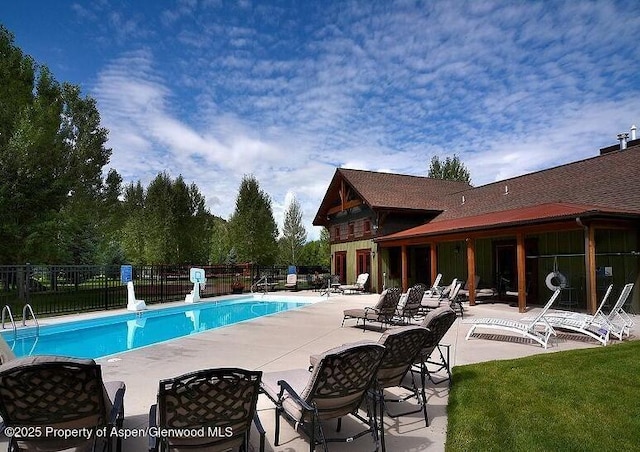 199 Bluestem Ct, Carbondale, CO 81623 - view of pool featuring a patio area