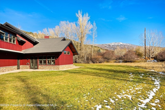 199 Bluestem Ct, Carbondale, CO 81623 - view of yard featuring a mountain view