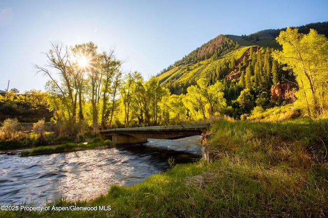 5548 Frying Pan Rd, Basalt, CO 81621 - view of mountain backdrop featuring a nearby body of water