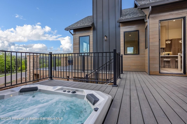112 Bowles Dr, Carbondale, CO 81623 - view of wooden terrace