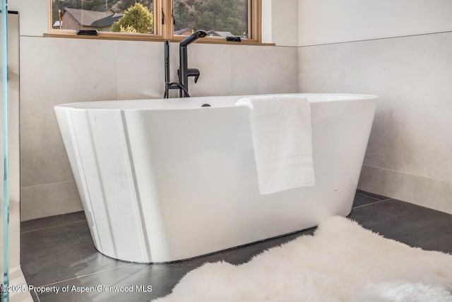 112 Bowles Dr, Carbondale, CO 81623 - bathroom featuring a freestanding tub