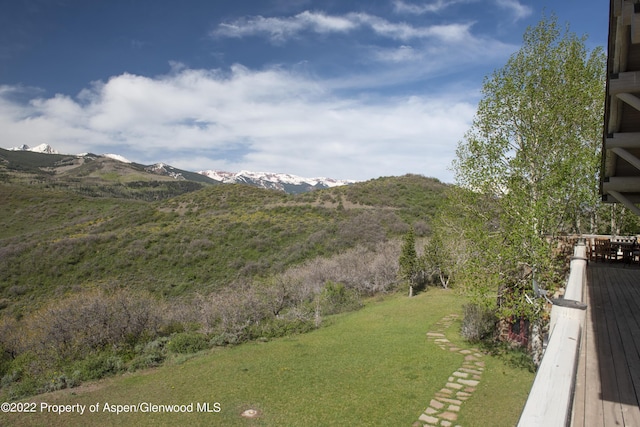 800 Chateau Way, Snowmass, CO 81654 - property view of mountains
