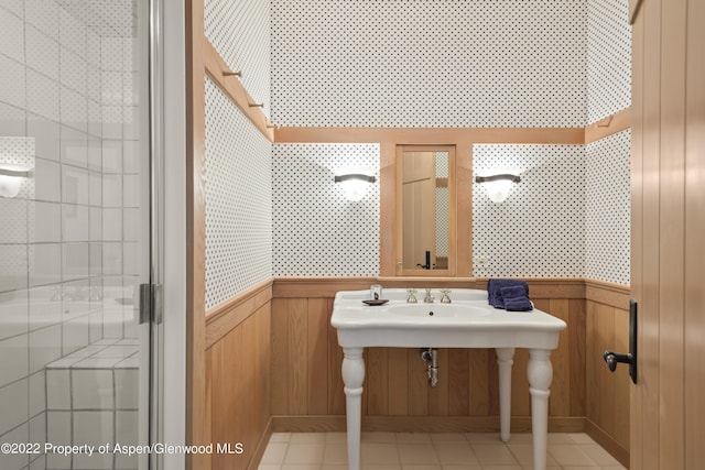 800 Chateau Way, Snowmass, CO 81654 - bathroom featuring tile patterned floors