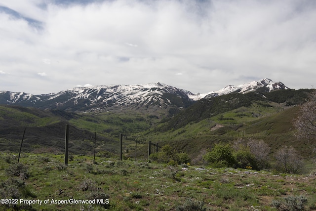 800 Chateau Way, Snowmass, CO 81654 - mountain view featuring a rural view