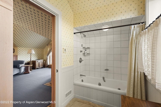 800 Chateau Way, Snowmass, CO 81654 - bathroom with shower / tub combo with curtain