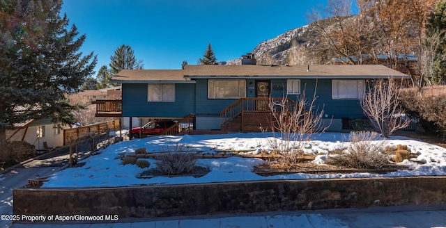 view of ranch-style house