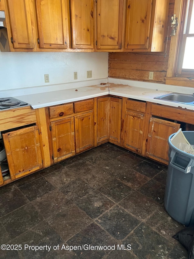 kitchen with sink and stovetop