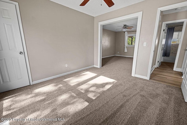 830 Exmoor Rd, Craig, CO 81625 - carpeted spare room with ceiling fan and a textured ceiling