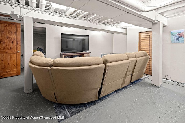 949 Breeze St, Craig, CO 81625 - cinema room with speckled floor