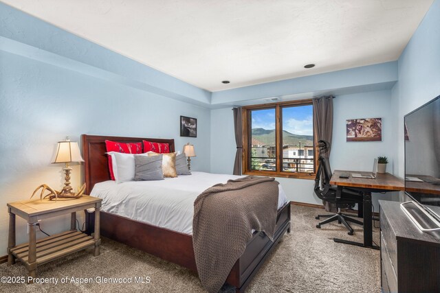 1472 W Main St, Carbondale, CO 81623 - bedroom with carpet flooring and a desk