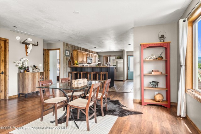 1472 W Main St, Carbondale, CO 81623 - dining area featuring wood finished floors