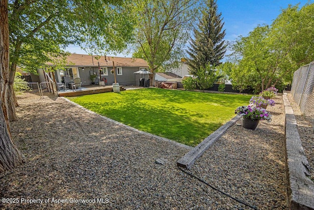 836 Ledford St, Craig, CO 81625 - view of yard with a deck