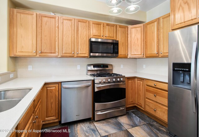 kitchen featuring sink and stainless steel appliances