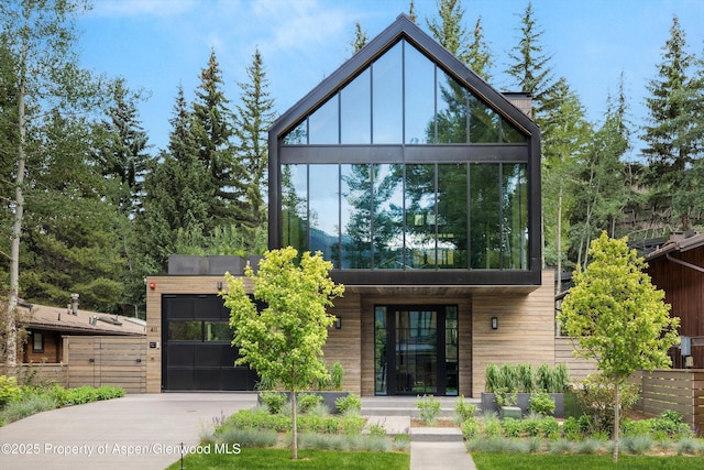 411 Pearl Ct, Aspen, CO 81611 - view of modern home