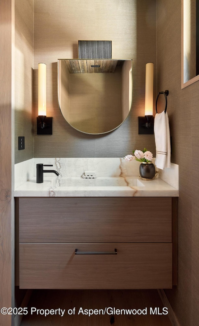 411 Pearl Ct, Aspen, CO 81611 - bathroom with vanity