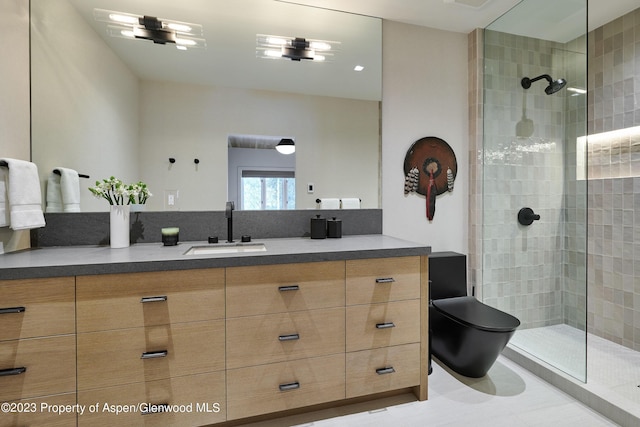 1271 Ute Ave, Aspen, CO 81611 - bathroom with vanity and walk in shower