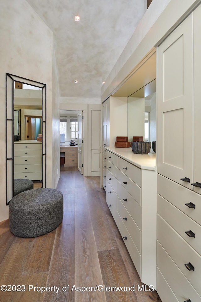 1271 Ute Ave, Aspen, CO 81611 - spacious closet featuring dark wood-style floors