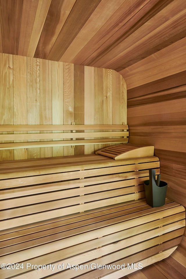 1271 Ute Ave, Aspen, CO 81611 - relaxing sauna / steam room with wood walls