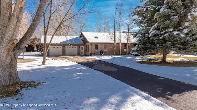 ranch-style house with a garage