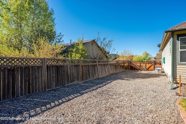 440 Stage Coach Ln, New Castle, CO 81647 - view of yard featuring a fenced backyard