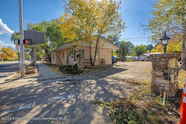 view of property exterior