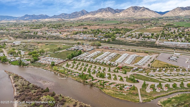 329 River Frontage Rd # 14, Silt, CO 81652 - aerial view of property's location with a mountainous background