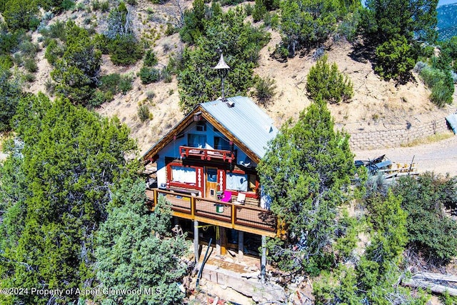 921 W 9th St, Glenwood Springs, CO 81601 - aerial view
