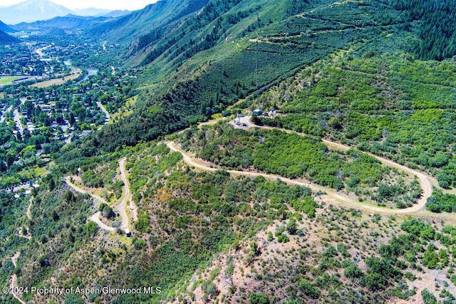 921 W 9th St, Glenwood Springs, CO 81601 - bird's eye view with a mountain view