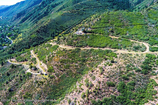 921 W 9th St, Glenwood Springs, CO 81601 - bird's eye view with a mountain view