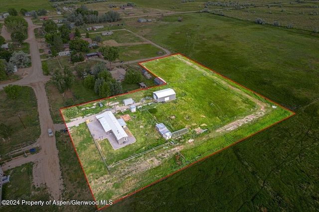 261 Ellis Ave, Maybell, CO 81640 - birds eye view of property with a rural view