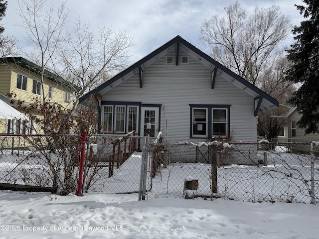 view of bungalow-style house