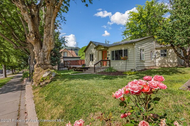1114 Blake Ave, Glenwood Springs, CO 81601 - view of front of home featuring a front yard