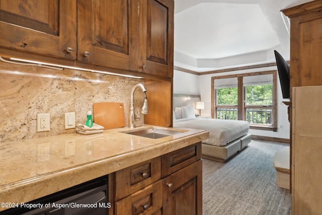 415 E Dean St Unit 32, Aspen, CO 81611 - bedroom featuring a sink and carpet floors