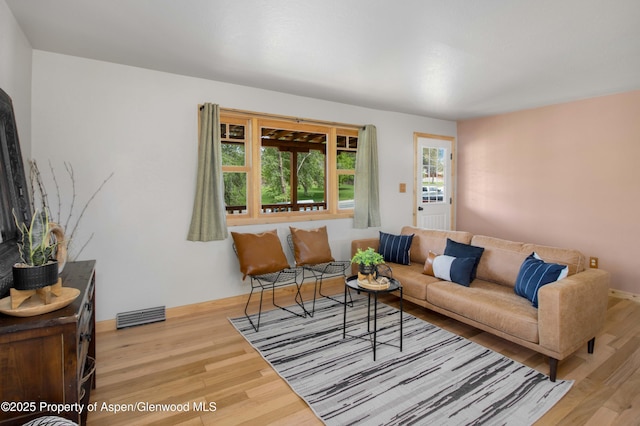 456 County Road 294, Rifle, CO 81650 - living room featuring wood finished floors and baseboards