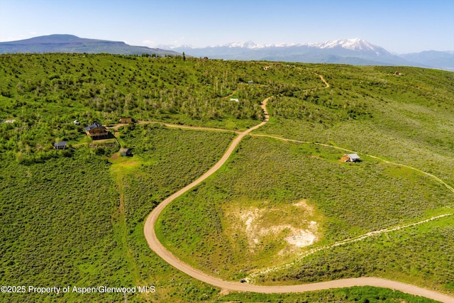 200 Forest Dr, Carbondale, CO 81623 - drone / aerial view of a mountain backdrop