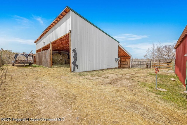 1020 Thompson Way, Craig, CO 81625 - view of pole building featuring fence