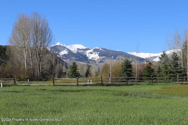 380 Little Elk Creek Ave, Snowmass CO, 81654 land for sale