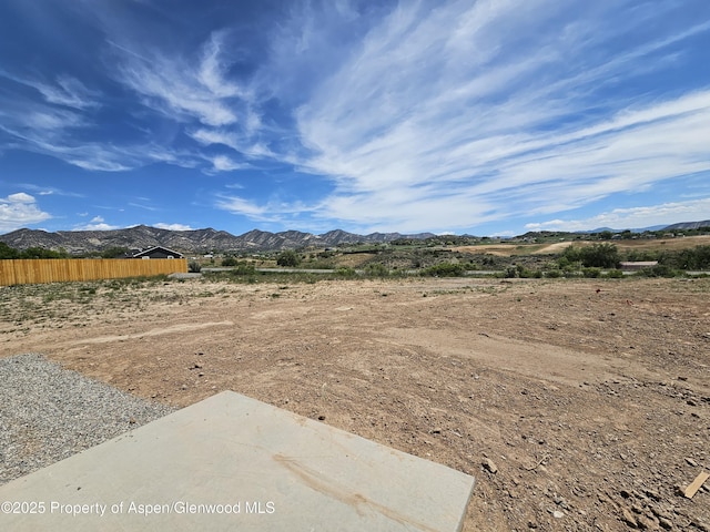 1720 Belgian Loop, Silt, CO 81652 - view of yard with a mountain view