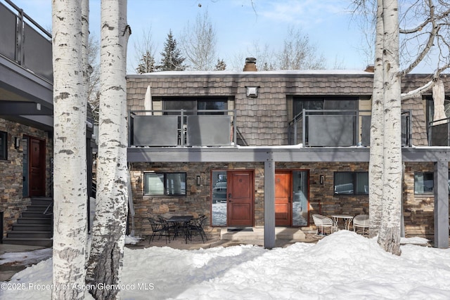 124 E Durant Ave Unit 6, Aspen, CO 81611 - snow covered property