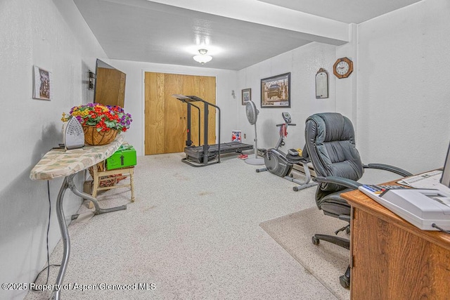 550 County Road 22, Craig, CO 81625 - view of carpeted home office