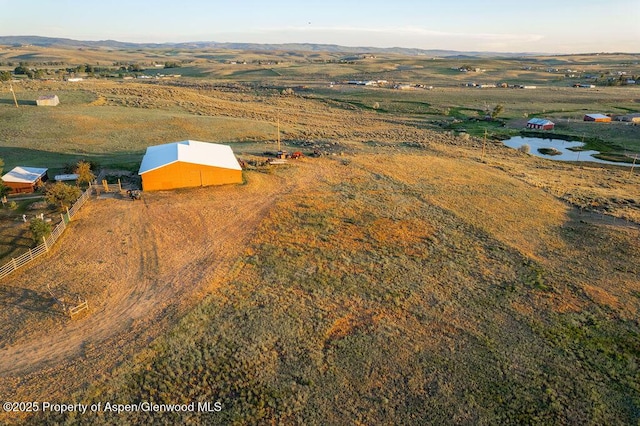 550 County Road 22, Craig, CO 81625 - aerial view of sparsely populated area with a mountainous background
