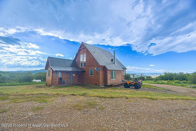 1349 Eagle Loop, Craig, CO 81625 - view of home's exterior featuring metal roof