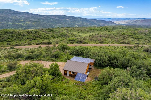 1349 Eagle Loop, Craig, CO 81625 - aerial view of property and surrounding area featuring a mountainous background