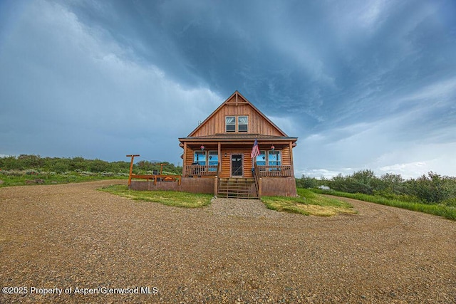 1349 Eagle Loop, Craig, CO 81625 - cabin featuring covered porch