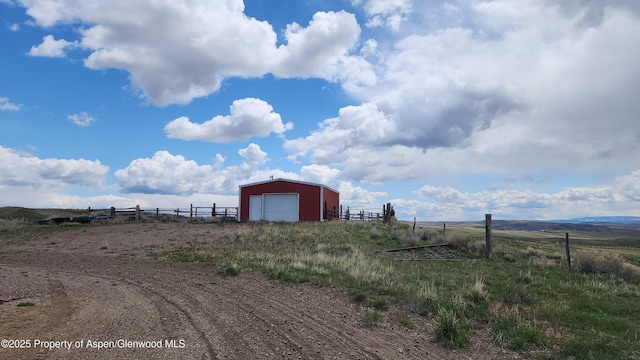 3294 County Road 103, Craig, CO 81625 - misc room with unfinished concrete flooring and lofted ceiling