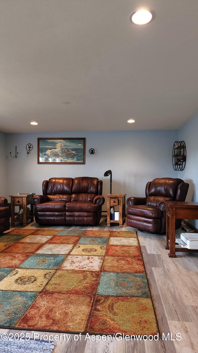 3294 County Road 103, Craig, CO 81625 - living area with recessed lighting and wood finished floors