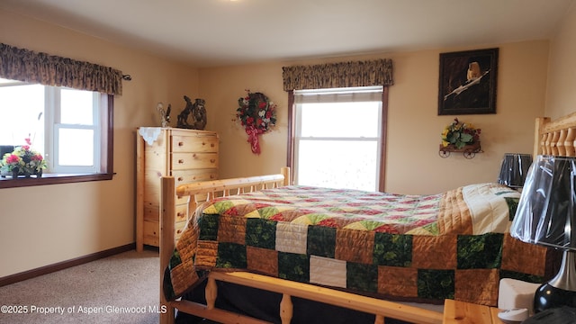 3294 County Road 103, Craig, CO 81625 - carpeted bedroom with baseboards and multiple windows