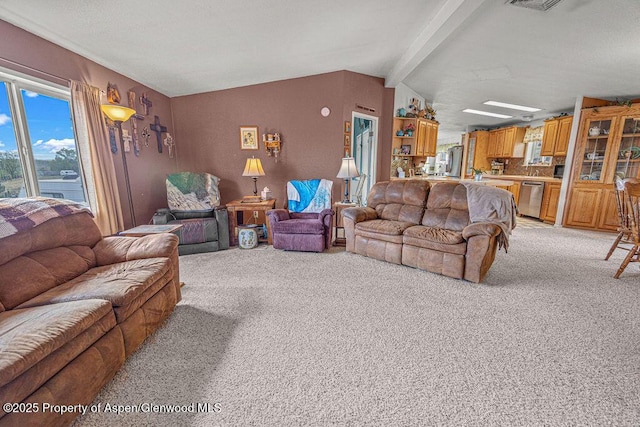 1097 Kowach Dr, Craig, CO 81625 - living room with light carpet