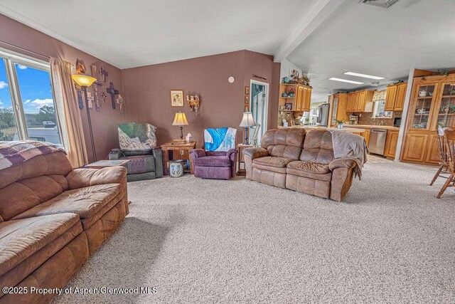 1097 Kowach Dr, Craig, CO 81625 - living room with light carpet